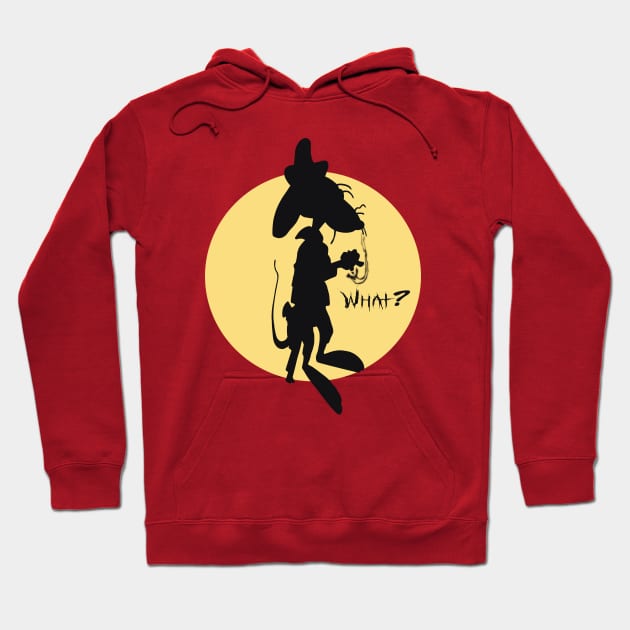 slowpoke rodriguez sillouet Hoodie by GleenLotus Ink